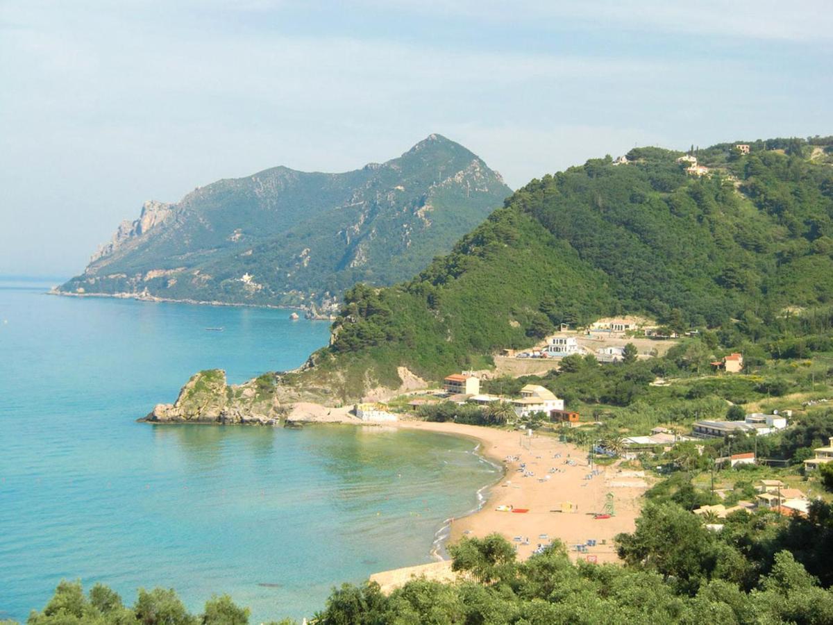 Large Apartment By The Pool - Pelekas Beach, Corfu Dış mekan fotoğraf