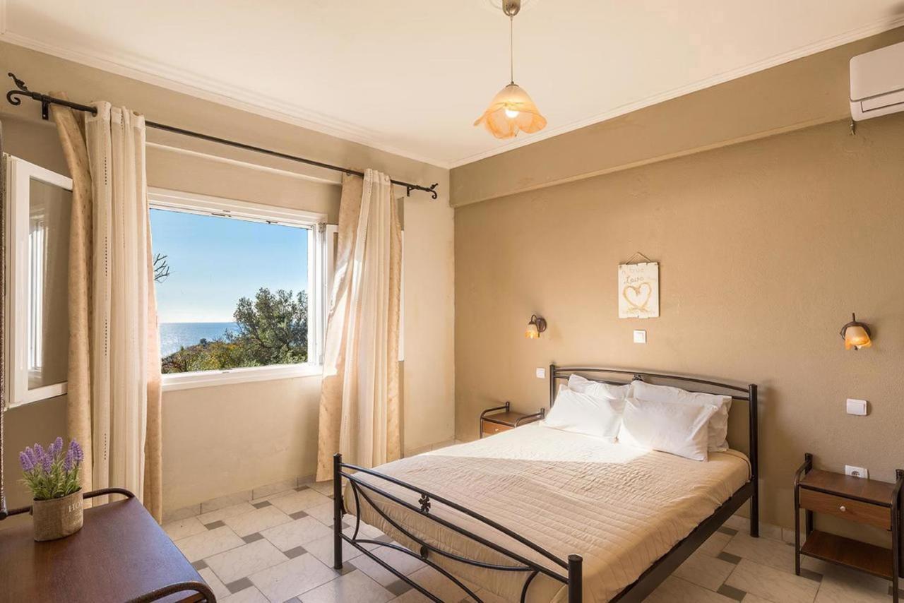 Large Apartment By The Pool - Pelekas Beach, Corfu Dış mekan fotoğraf