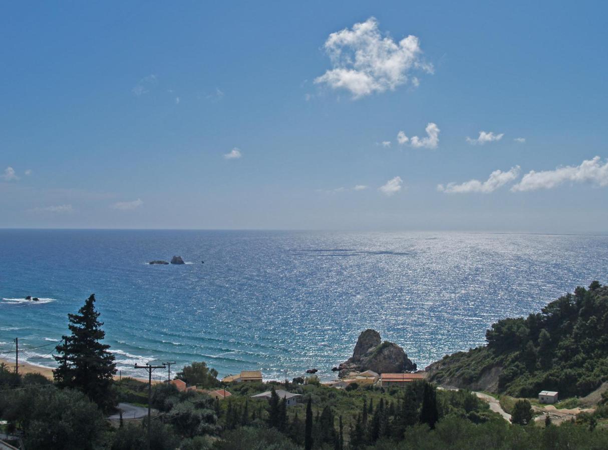 Large Apartment By The Pool - Pelekas Beach, Corfu Dış mekan fotoğraf