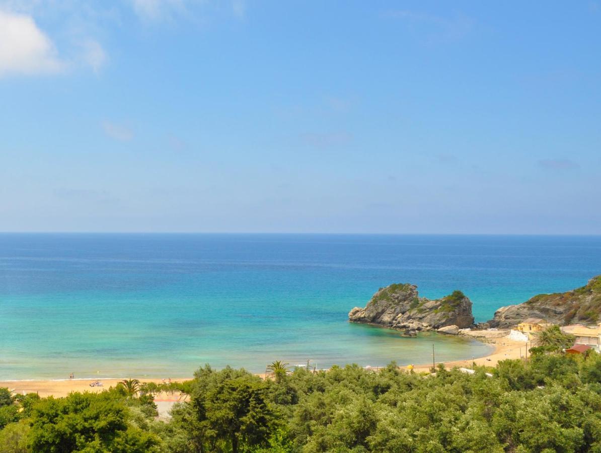 Large Apartment By The Pool - Pelekas Beach, Corfu Dış mekan fotoğraf