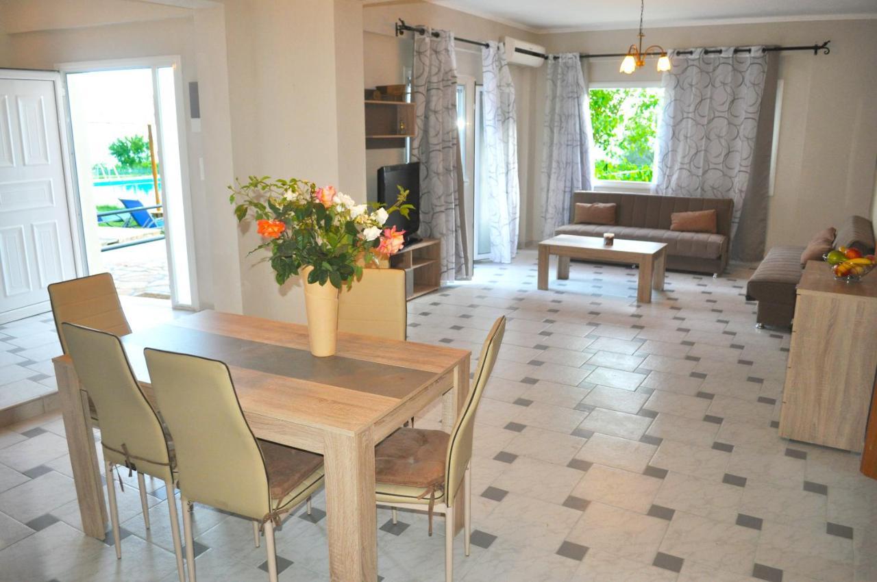 Large Apartment By The Pool - Pelekas Beach, Corfu Dış mekan fotoğraf